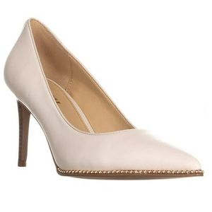 Vonna Semi Matte Calf-Skin Leather Heels